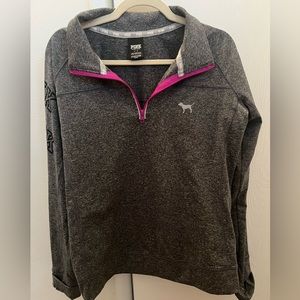 Victoria’s Secret PINK quarter zip sweatshirt